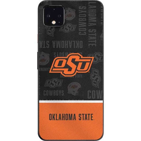 Oklahoma State University Split Jersey Google Pixel 4 XL Skin